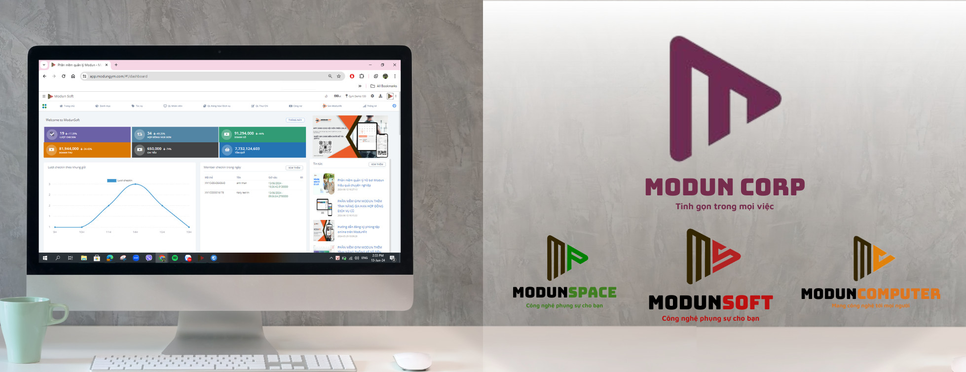 Phạm Quang Huy, nhà sáng lập Công ty cổ phần Modun Corp: Kiên trì số hóa phòng tập thể thao